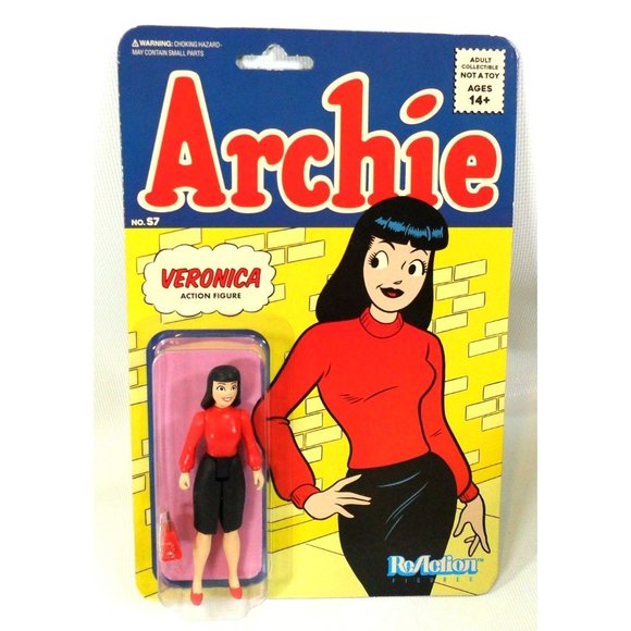 SUPER7 Archie Comics ReAction Veronica Action Figure 3.75" NEW - Picture 1 of 2
